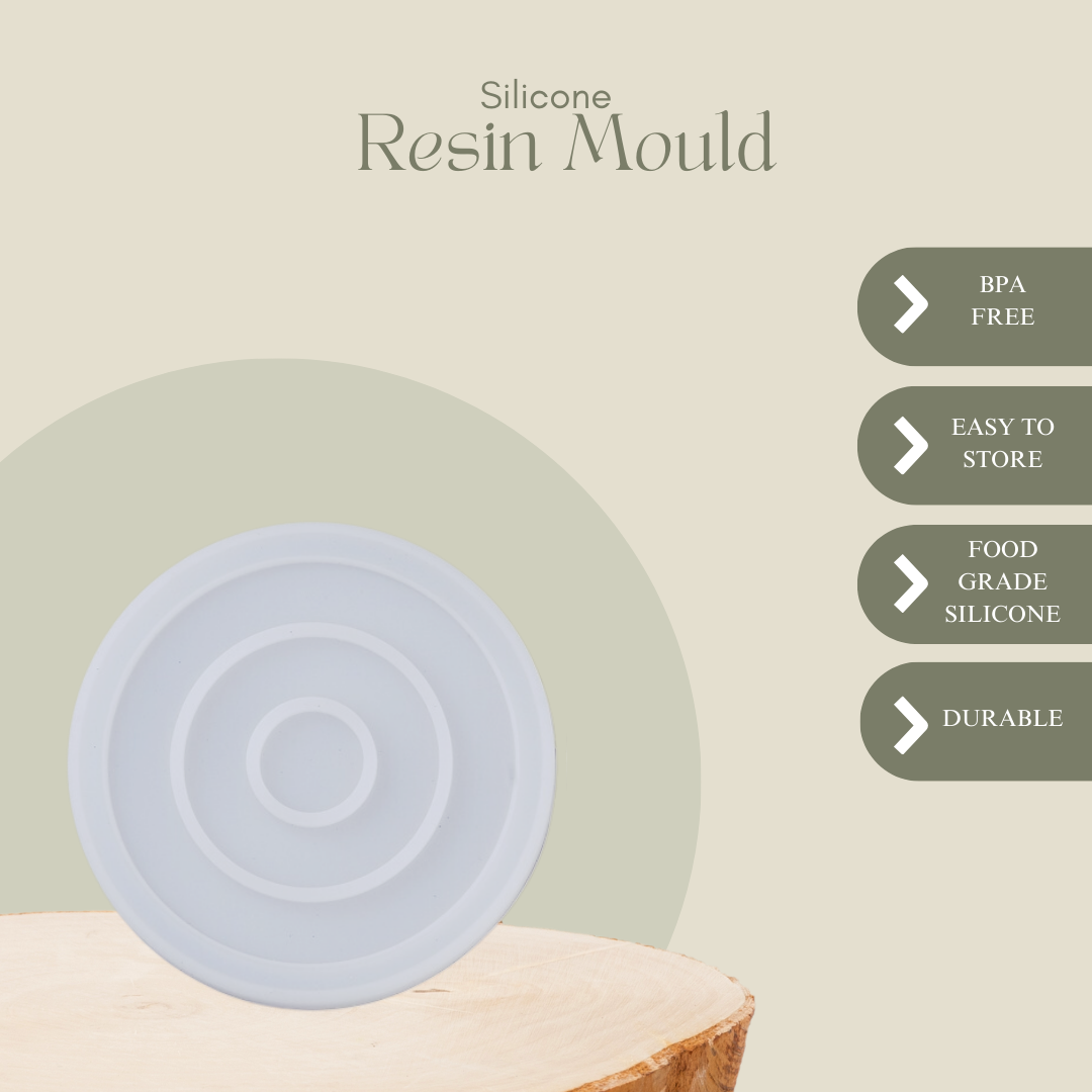 Trinket Round Coaster Mould