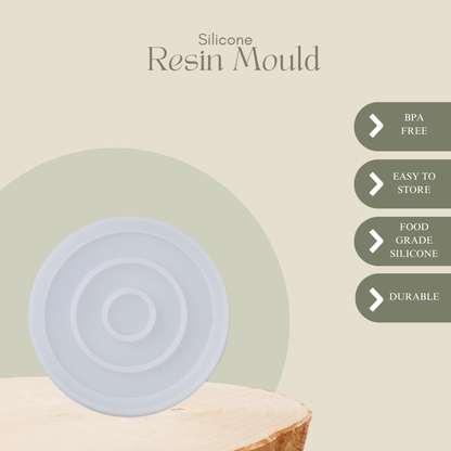 Trinket Round Coaster Mould