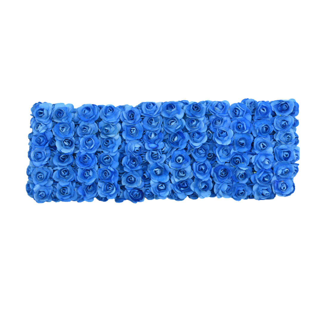 Artificial Rose Handmade Paper Flower - Royal Blue