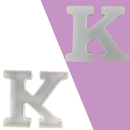 Silicone Alphabet Mould 5.2 Inch