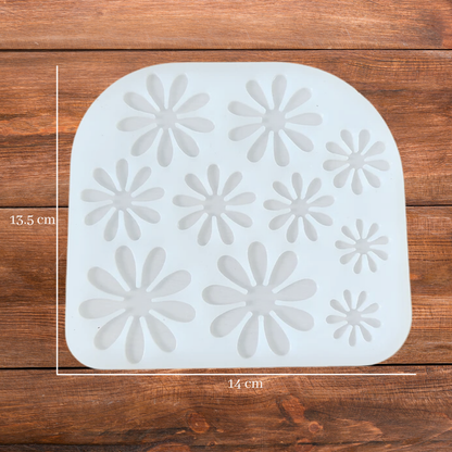 3D Daisy Flower Mould