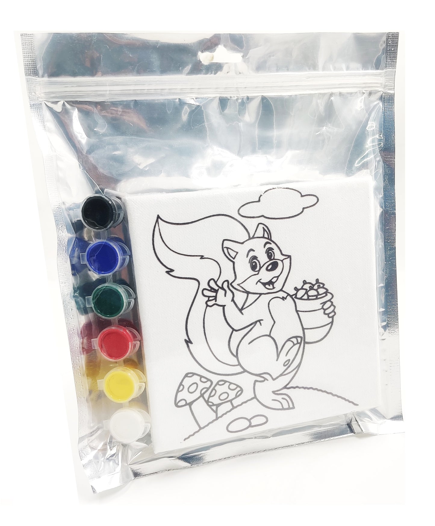 Printed Canvas Painting Kit for Kids