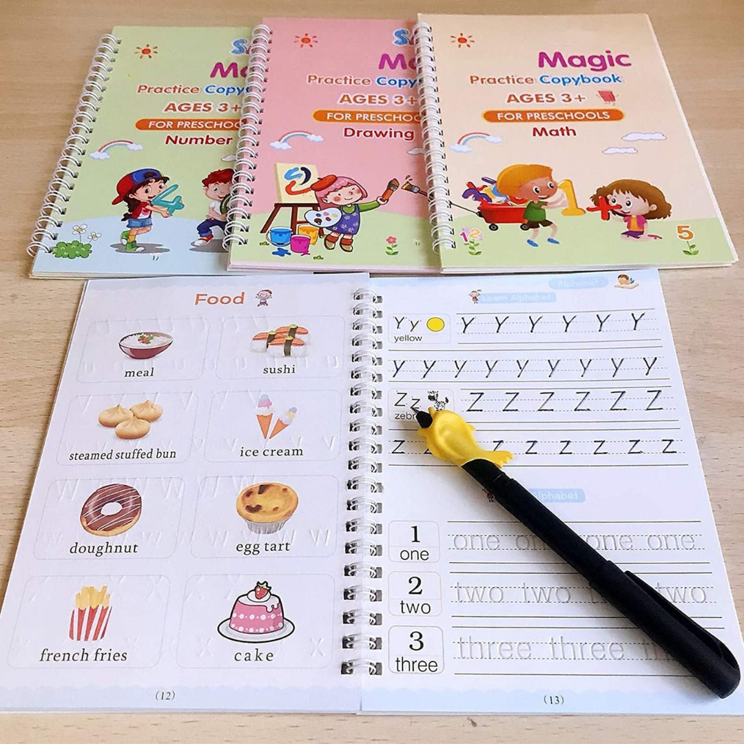 Magic Sank Book Handwriting Practice Book for Kids