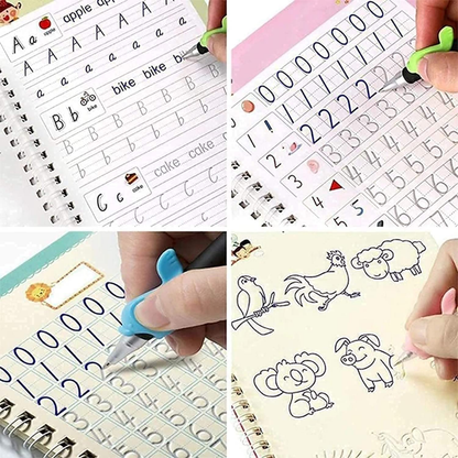 Magic Sank Book Handwriting Practice Book for Kids