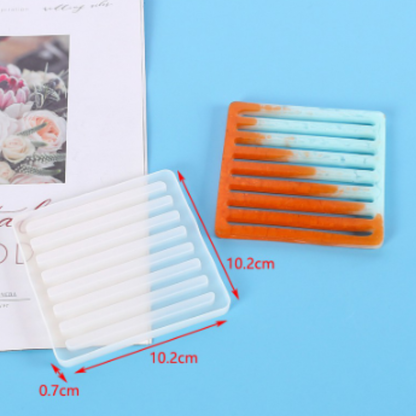 Square Coaster Mould Square Tea Mat Mold