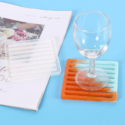 Square Coaster Mould Square Tea Mat Mold