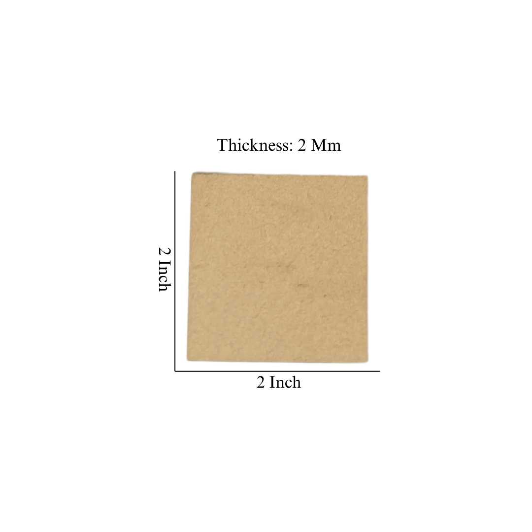 Mdf With Hole, 2 Inch