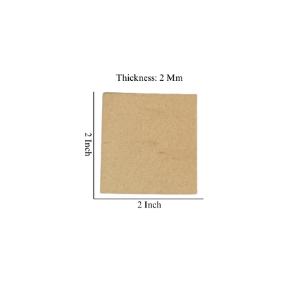 Mdf With Hole, 2 Inch