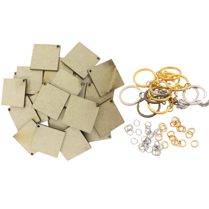 Mdf with Keychain