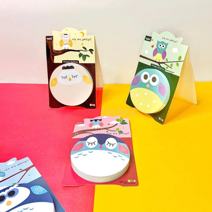 Cartoon Sticky Notes Set Index Tab