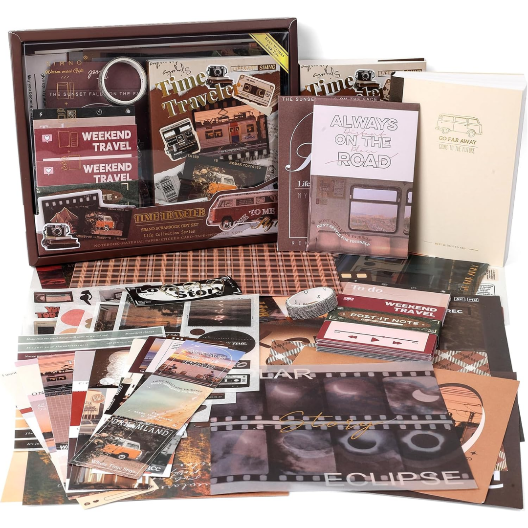 Scrapbook Kit,  Time Traveler