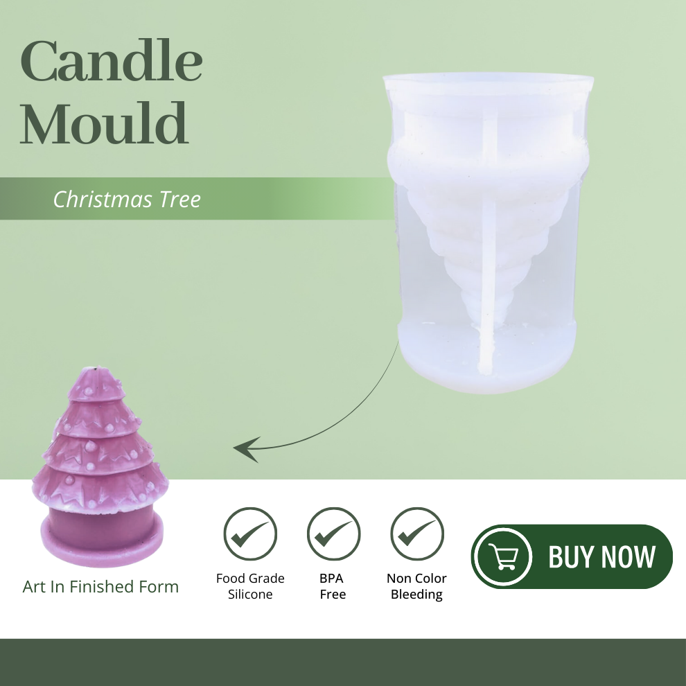 Silicone Candle Mould - Tree