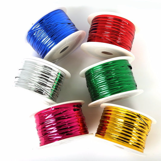 Metallic Twist Tie Roll Chocolate Wrapper