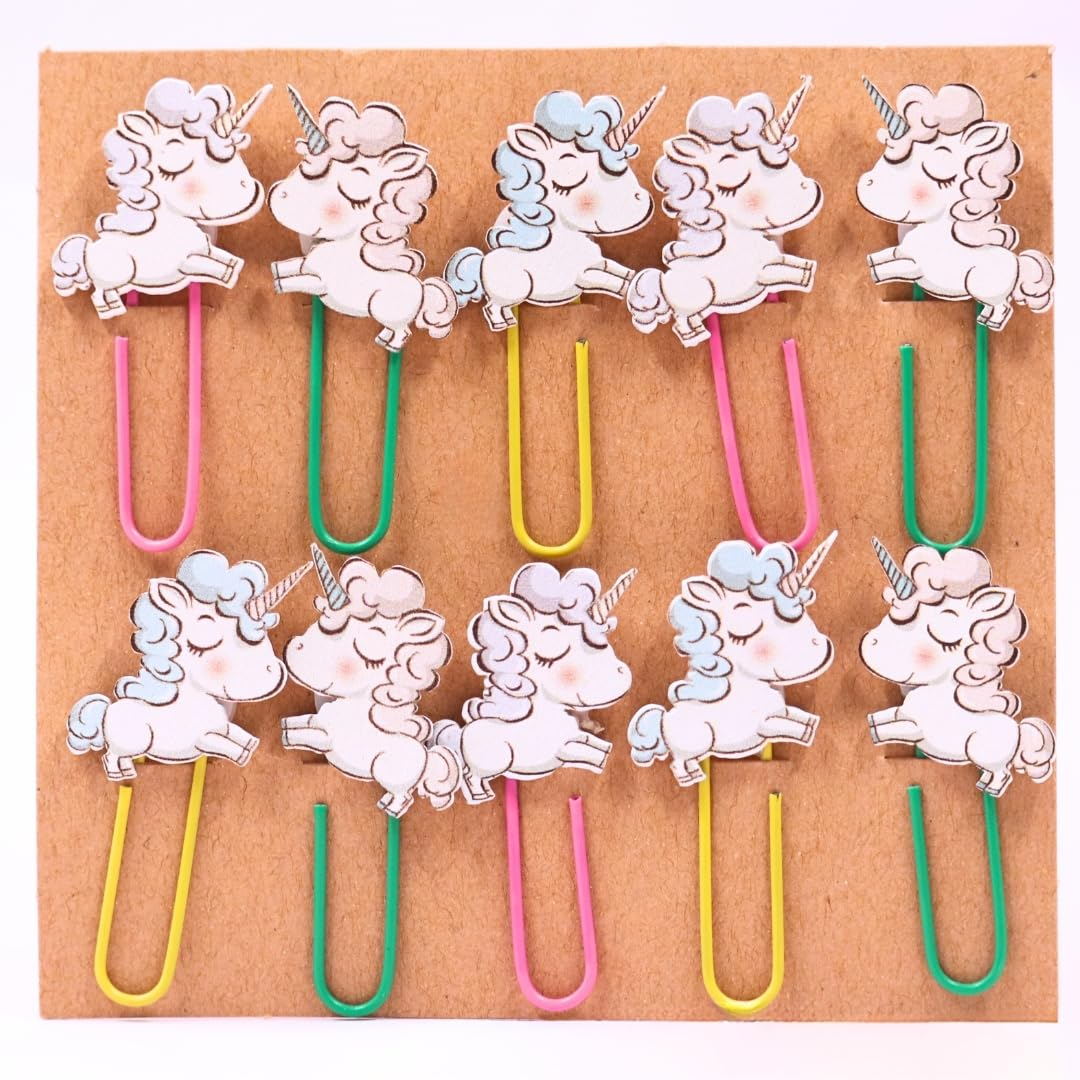 Colorful Wooden Paper Clip