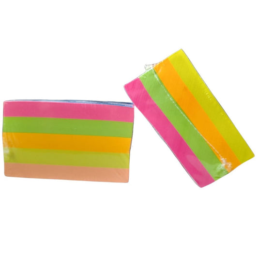 900 Sheets Neon Sticky Notes Pad Office Stationery