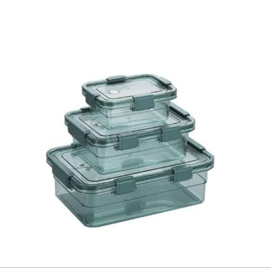 Transparent Rectangle Food Container
