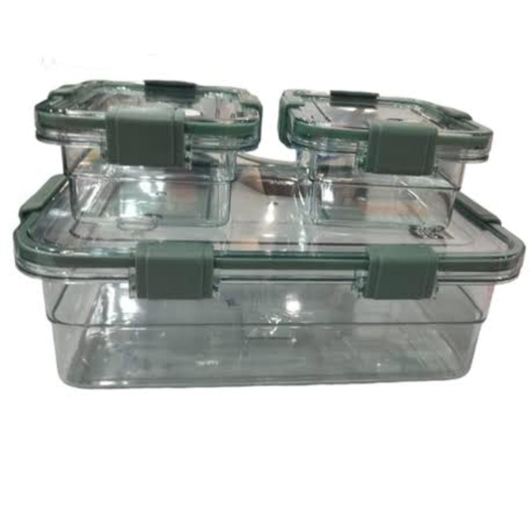 Transparent Rectangle Food Container