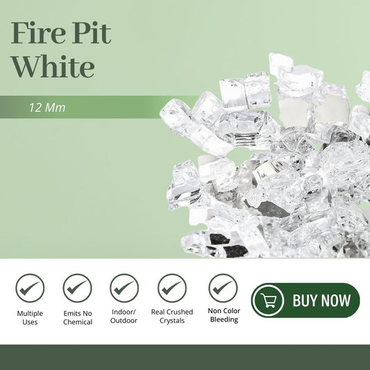 Fire Pit - White 12mm
