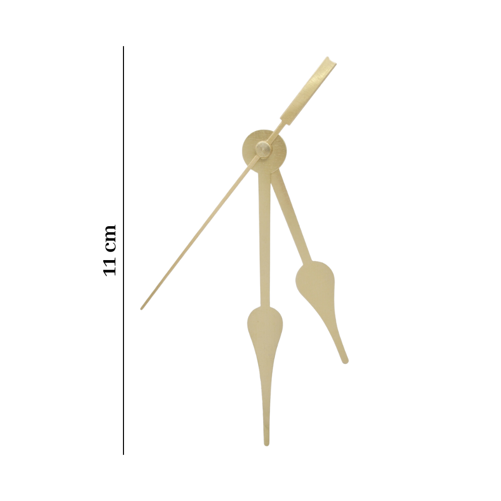 Golden Clock Hands