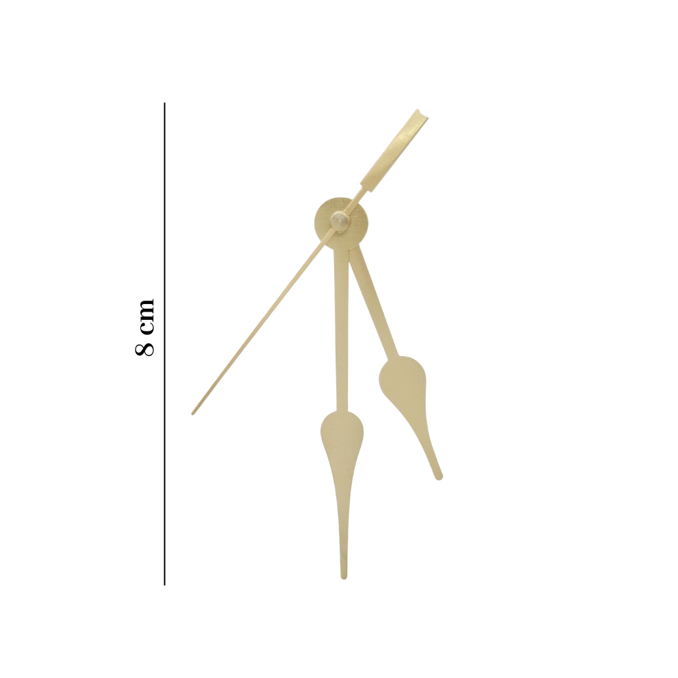 Golden Clock Hands