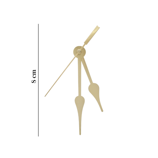 Golden Clock Hands