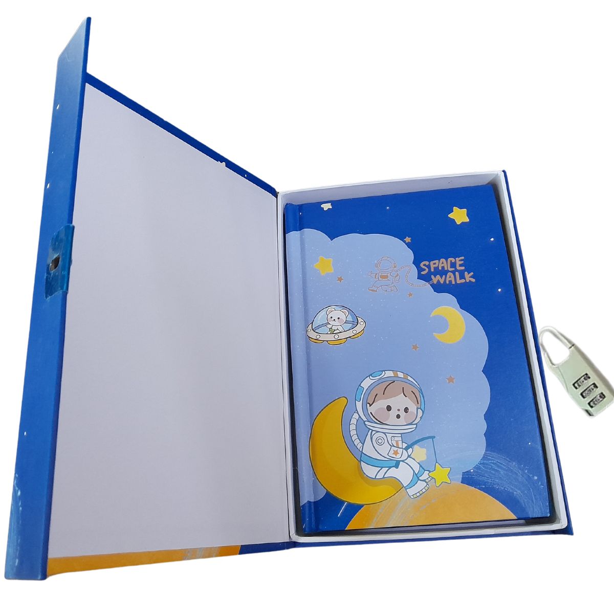 A5 Notebook Diary with Lock