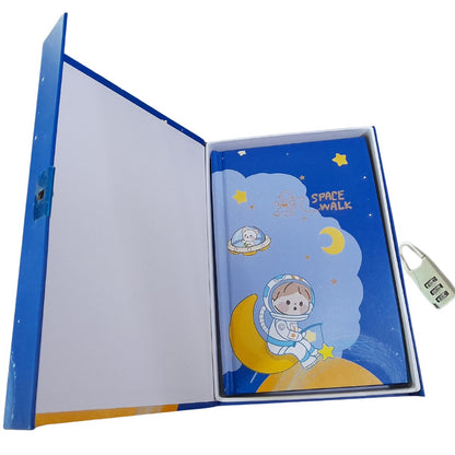 A5 Notebook Diary with Lock