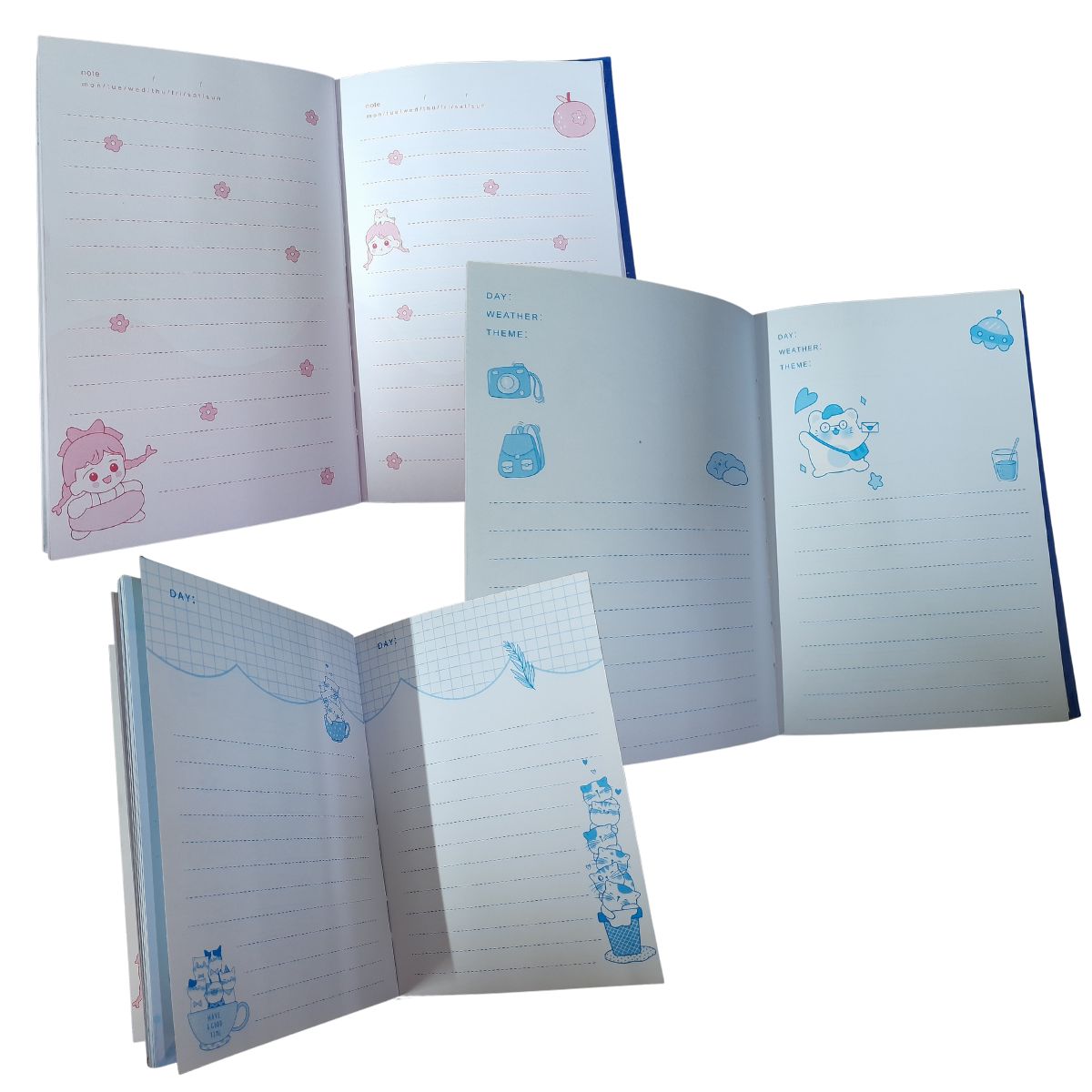 A5 Notebook Diary with Lock