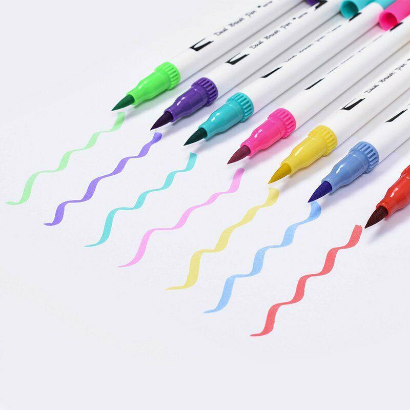 Dual Tip Brush Pen Marker