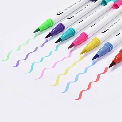 Dual Tip Brush Pen Marker