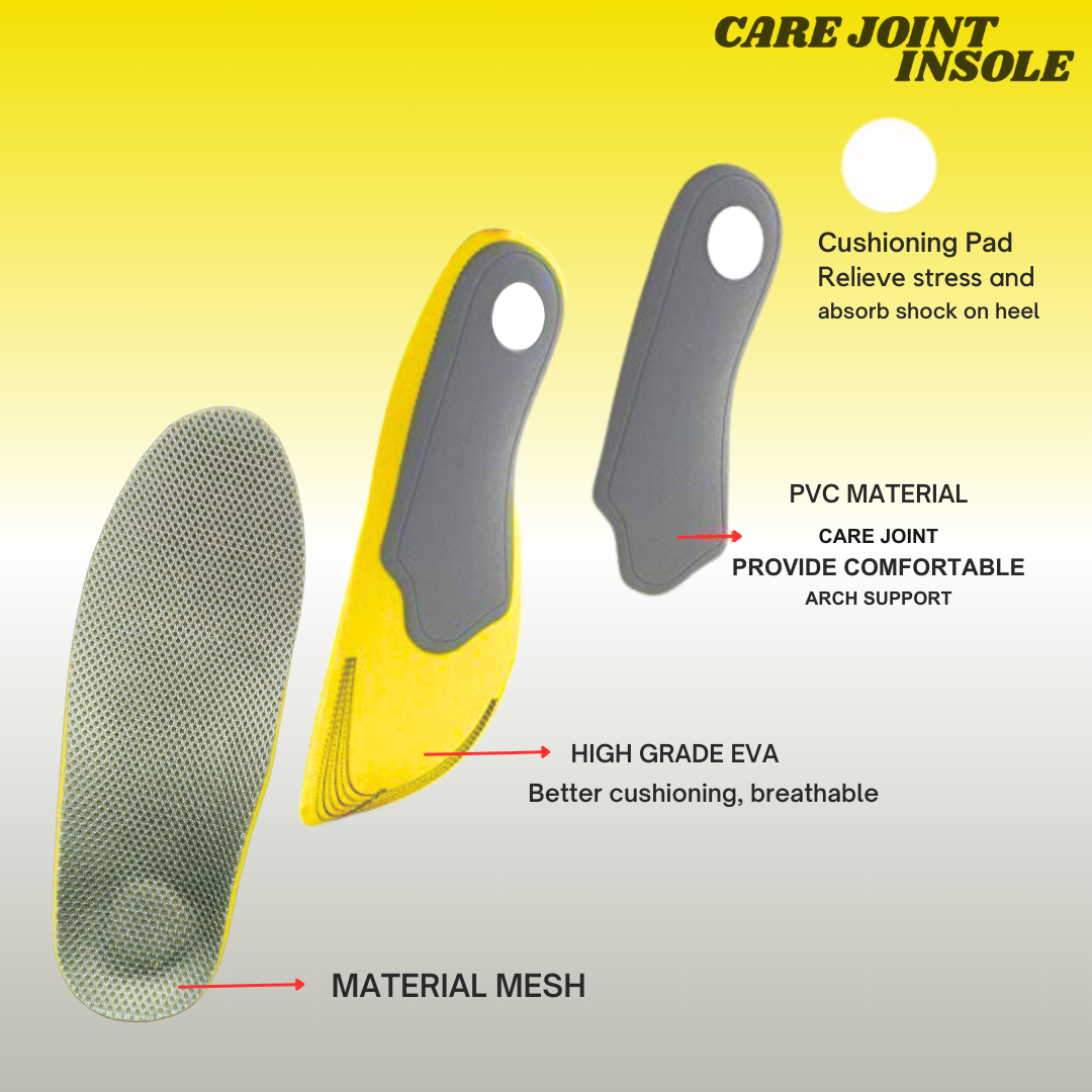 Flat Feet Arch Support Shoe Insole for Men & Women