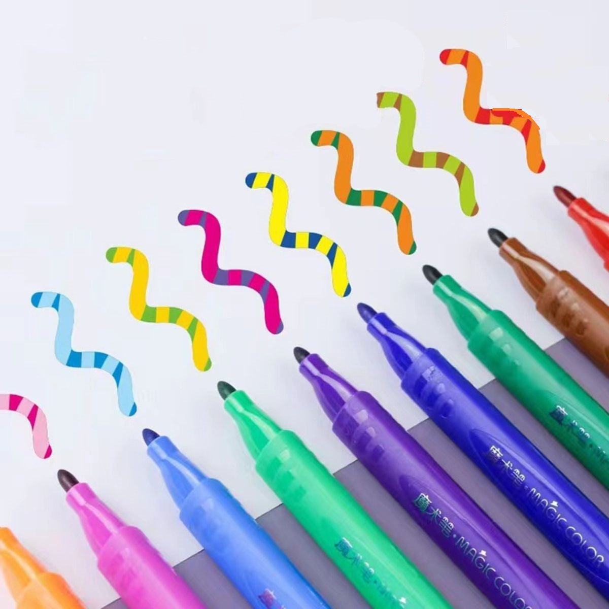Erasable Colored Marker Pen Set