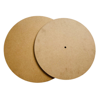 Round Mdf Clock Base