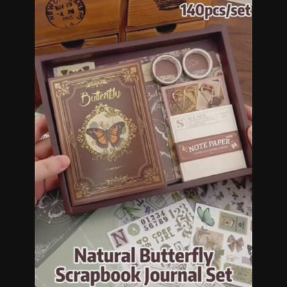 Scrapbook Kit,  Butterfly Warm Mail