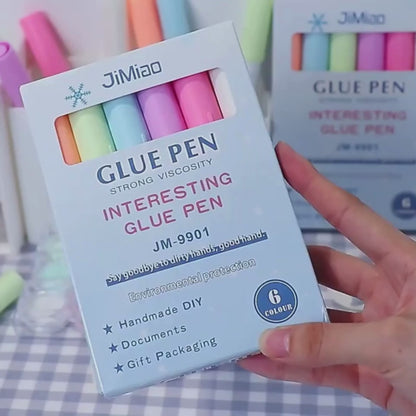 Glue Pen - 6 Pcs