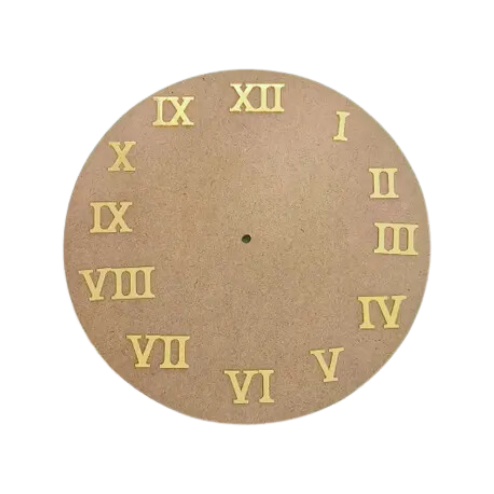 Acrylic Golden Roman Number for Clock, 1 to 12